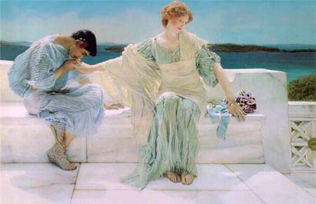 Ask Me No More by Sir Lawrence Alma-Tadema