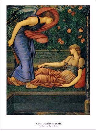 Cupid and Psyche by Sir Edward Burne-Jones