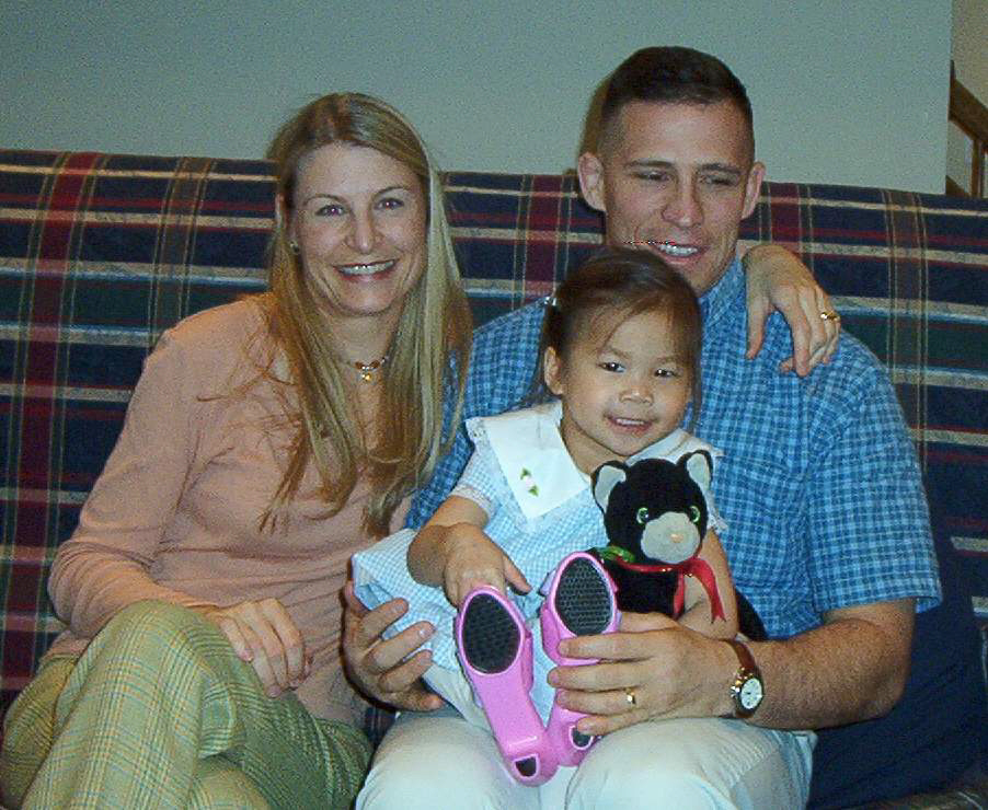Olivia Ann and her family