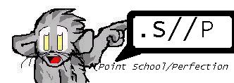 Read as Point School Perfection:&nbsp; It's my younger brother's site with comics.