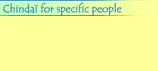Chindai for specific people