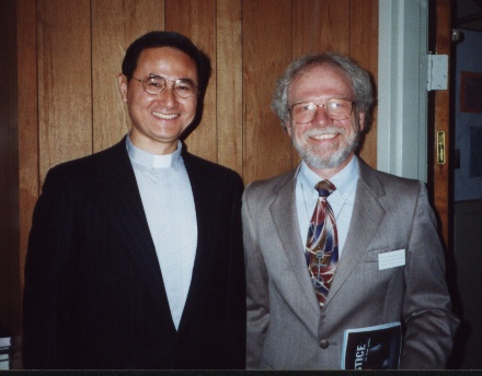 Rev. Cheng with our guest speaker