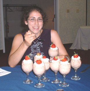 Jen the ice cream hoarder!