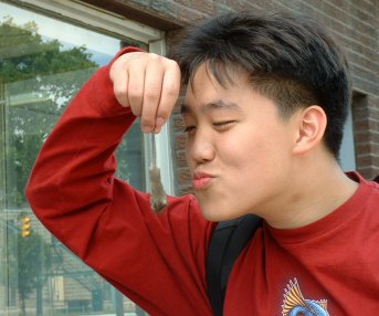 Kissing the dead mouse 0_o