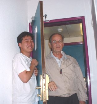 Pedro: Bedcheck.. everyone in their correct rooms?