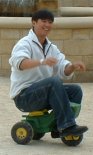 G - the talented lil green bike rider