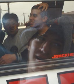 Whoaa... freaky reflection in the window