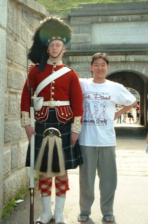 Tai & his new best friend!