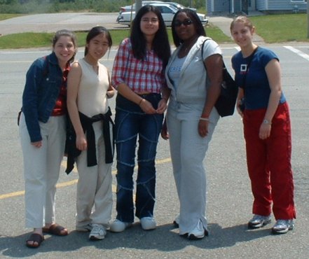 Allison, me, Karen, Astrid, Jackie