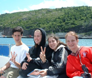JR, Katie, Jen, Amy