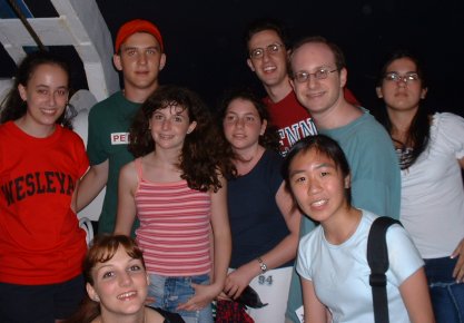 Rebecca, Alex, Kenny, Karen, Heather, Allison, Dan Bloch, Danielle, me