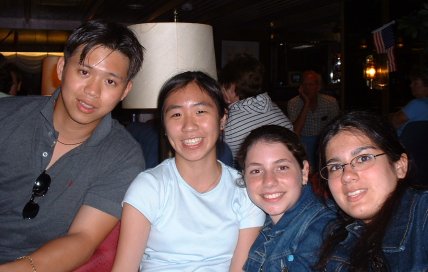 G, me, Allison, Karen