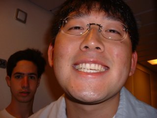 Dan Kim! & JR in shock =p