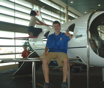 RJ's such a kid.. oh yea, he's proud to be Italian too