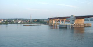Leaving Portland, Maine for Yarmouth, Nova Scotia