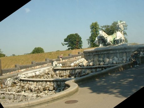 The Gefion Fountain.. not supposed to be w/o water