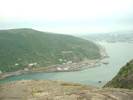 view from Signal Hill, Nfld
