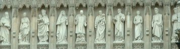 statues of martyrs (Westminster Abbey)