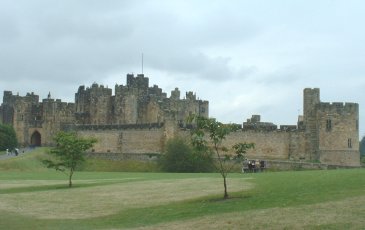 Alnwick Castle - where part of Harry Potter was filmed!!