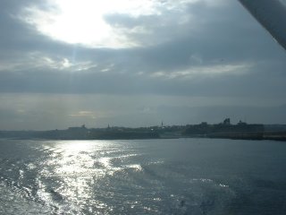 view from the ship