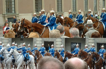 Swedish changing of the guard