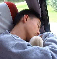 Pat- the symbol of all sleepers - warm, happy, and dead to the world
