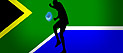 South African flag (Click to find out about the Africa Kicks season)