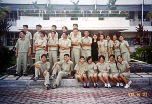 ms goh looks as if she is one of our classmates! :)