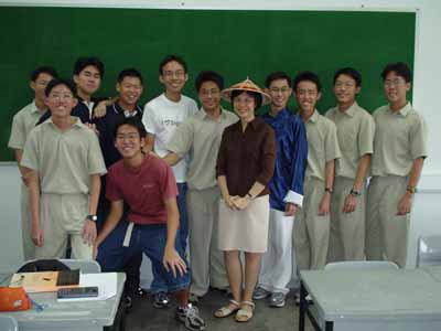 mrs ng is the rose among the thorns!! haha :)