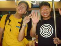 are you surrendering to dominic's pair of 'scissors', darren? hhahaha :)