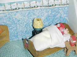 Added this sleeping girl during spring cleaning. Also a better picture.
