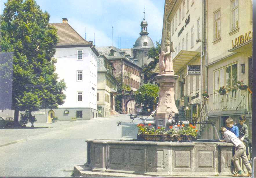 Laubach in the Vogelsberg mountains