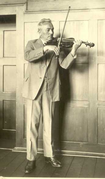 As a violinist
