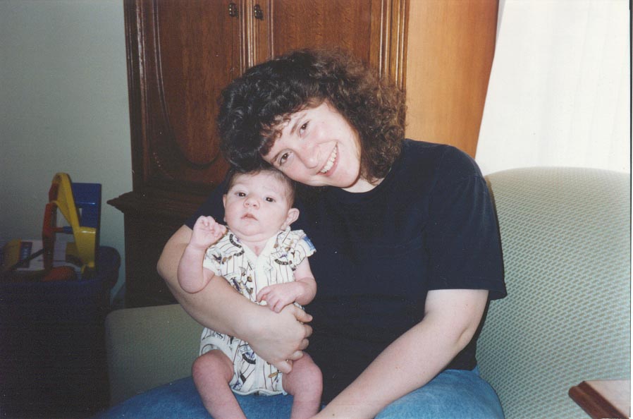 Jason and Mom 4 weeks after surgery