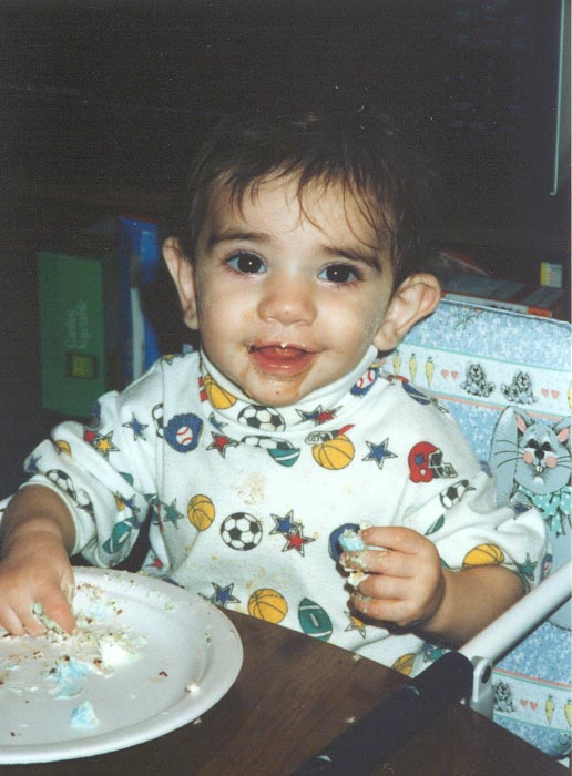 Jason's first birthday