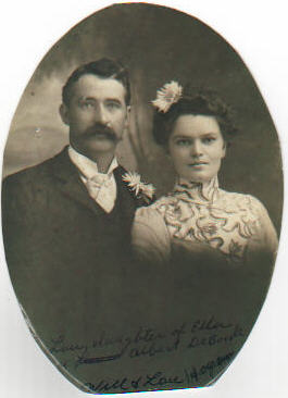 Wedding picture, Nov. 27, 1900