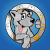 Pup in Chakram Logo
