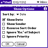 showoptions
