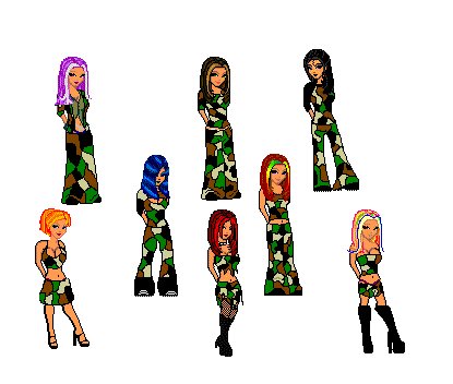 It's the cadets! most of them would dress like this if they could!