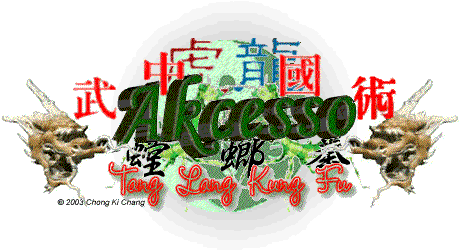 KUNG FU KUNGFU Akcesso Tang Lang Kung Fu