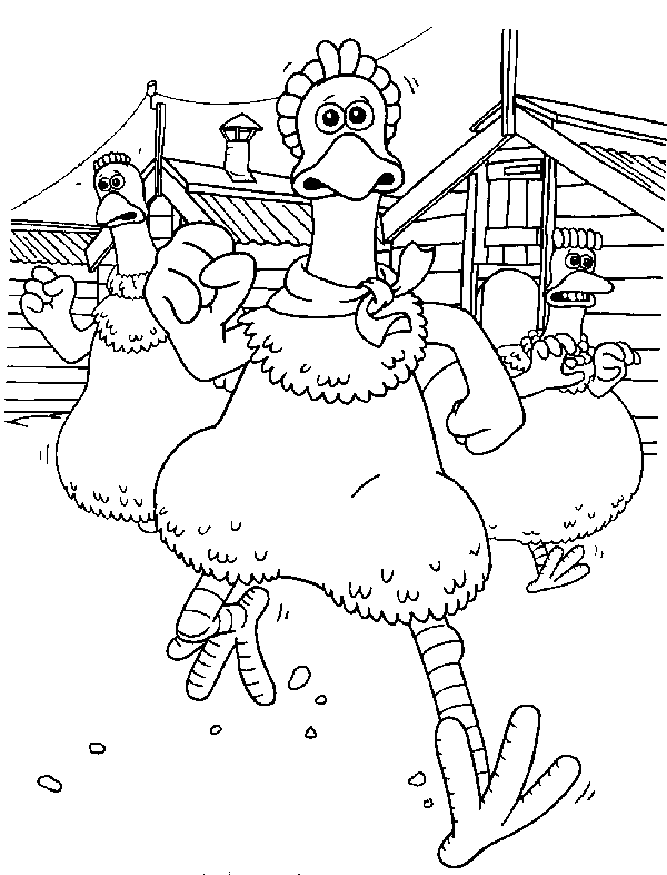 Chooks R Us - Coloring-Activty Book *Chicken Run*