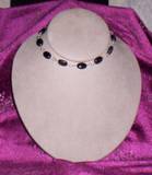 3 n 1 rainbow obsidian and vintage rhinestone