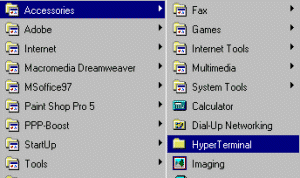 HyperTerminal
