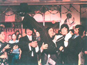 Amitabh in " Amar Akbar Antony "