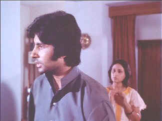 Amitabh and Jaya in " Mili "