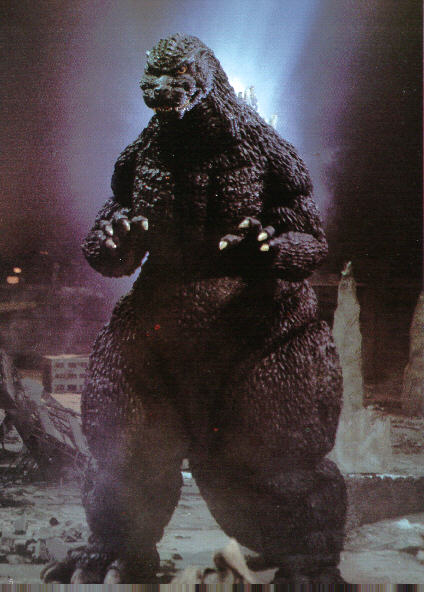 The big man himself, Godzilla