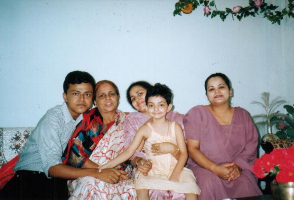 Me With My mother at my mothers birthday