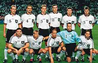 The German squad