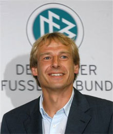 Photo taken at a news conference at Frankfurt in July 2004