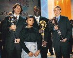 Klinsmann (right) was voted the 3rd of FIFA World Player 1995
